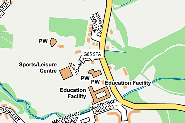 G65 9TA map - OS OpenMap – Local (Ordnance Survey) G65 9TA map - OS OpenMap – Local (Ordnance Survey)