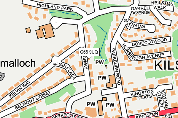 G65 9UQ map - OS OpenMap – Local (Ordnance Survey) G65 9UQ map - OS OpenMap – Local (Ordnance Survey)