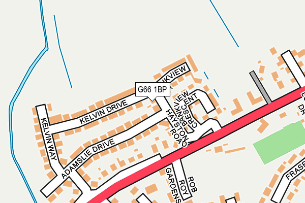 G66 1BP map - OS OpenMap – Local (Ordnance Survey) G66 1BP map - OS OpenMap – Local (Ordnance Survey)
