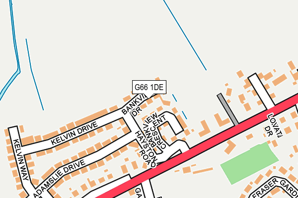 G66 1DE map - OS OpenMap – Local (Ordnance Survey) G66 1DE map - OS OpenMap – Local (Ordnance Survey)
