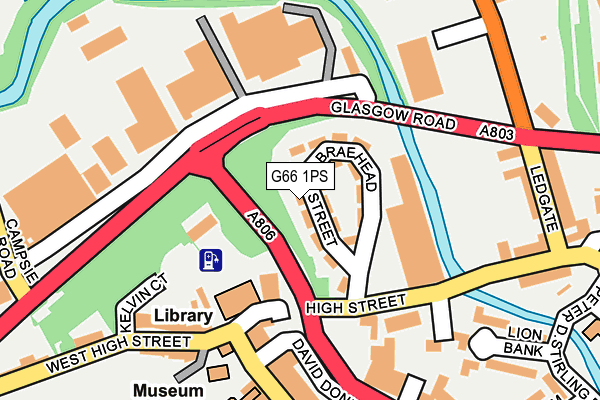 G66 1PS map - OS OpenMap – Local (Ordnance Survey) G66 1PS map - OS OpenMap – Local (Ordnance Survey)