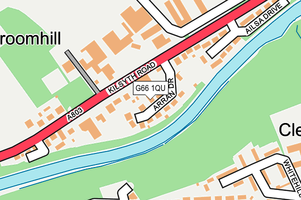 G66 1QU map - OS OpenMap – Local (Ordnance Survey) G66 1QU map - OS OpenMap – Local (Ordnance Survey)