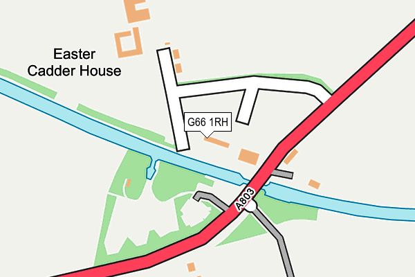 G66 1RH map - OS OpenMap – Local (Ordnance Survey) G66 1RH map - OS OpenMap – Local (Ordnance Survey)