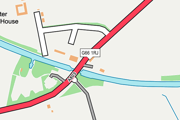 G66 1RJ map - OS OpenMap – Local (Ordnance Survey) G66 1RJ map - OS OpenMap – Local (Ordnance Survey)