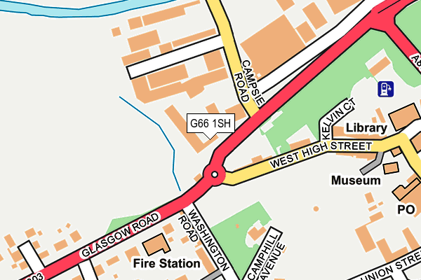 G66 1SH map - OS OpenMap – Local (Ordnance Survey) G66 1SH map - OS OpenMap – Local (Ordnance Survey)