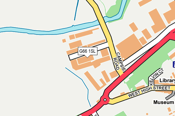 G66 1SL map - OS OpenMap – Local (Ordnance Survey) G66 1SL map - OS OpenMap – Local (Ordnance Survey)