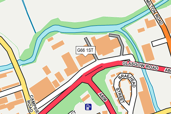 G66 1ST map - OS OpenMap – Local (Ordnance Survey) G66 1ST map - OS OpenMap – Local (Ordnance Survey)