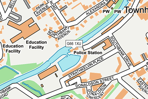 G66 1XU map - OS OpenMap – Local (Ordnance Survey) G66 1XU map - OS OpenMap – Local (Ordnance Survey)