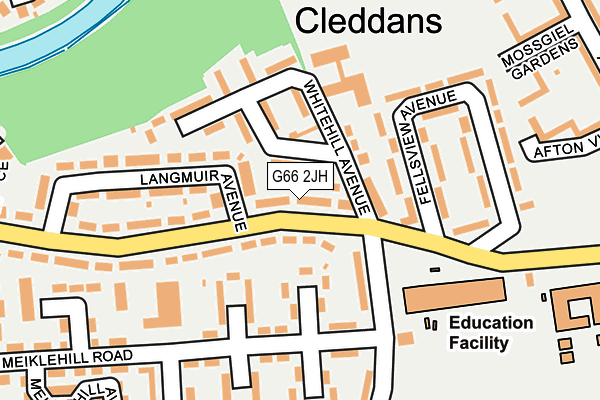G66 2JH map - OS OpenMap – Local (Ordnance Survey) G66 2JH map - OS OpenMap – Local (Ordnance Survey)