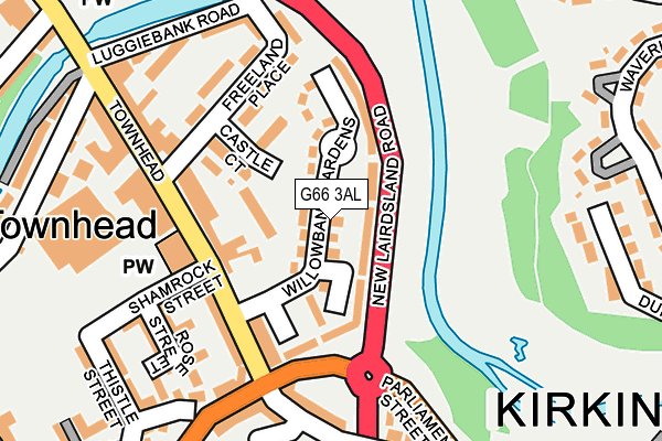 G66 3AL map - OS OpenMap – Local (Ordnance Survey) G66 3AL map - OS OpenMap – Local (Ordnance Survey)