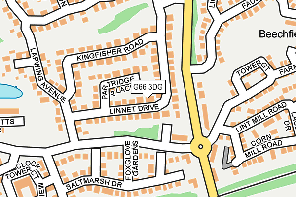 G66 3DG map - OS OpenMap – Local (Ordnance Survey) G66 3DG map - OS OpenMap – Local (Ordnance Survey)