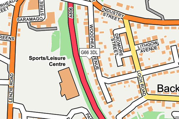 G66 3DL map - OS OpenMap – Local (Ordnance Survey) G66 3DL map - OS OpenMap – Local (Ordnance Survey)