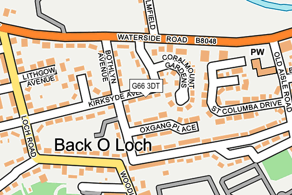 G66 3DT map - OS OpenMap – Local (Ordnance Survey) G66 3DT map - OS OpenMap – Local (Ordnance Survey)