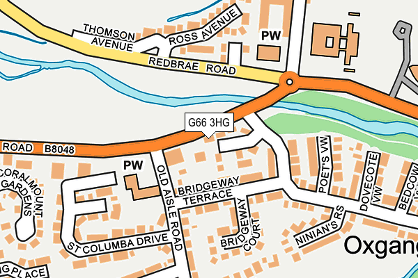 G66 3HG map - OS OpenMap – Local (Ordnance Survey) G66 3HG map - OS OpenMap – Local (Ordnance Survey)
