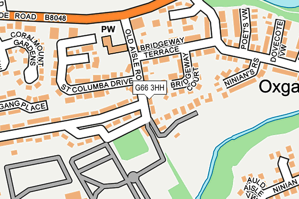 G66 3HH map - OS OpenMap – Local (Ordnance Survey) G66 3HH map - OS OpenMap – Local (Ordnance Survey)