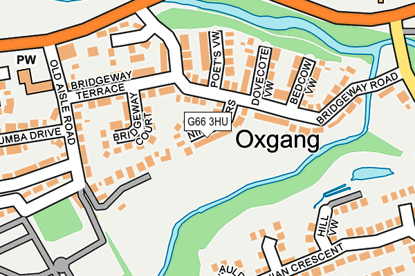 G66 3HU map - OS OpenMap – Local (Ordnance Survey) G66 3HU map - OS OpenMap – Local (Ordnance Survey)
