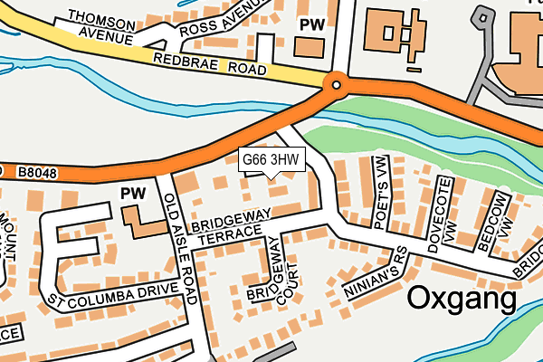 G66 3HW map - OS OpenMap – Local (Ordnance Survey) G66 3HW map - OS OpenMap – Local (Ordnance Survey)