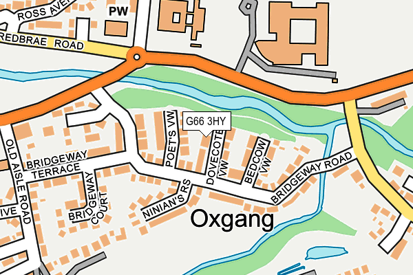 G66 3HY map - OS OpenMap – Local (Ordnance Survey) G66 3HY map - OS OpenMap – Local (Ordnance Survey)