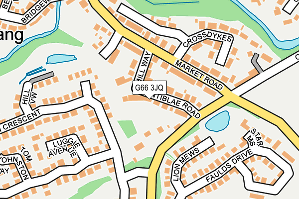 G66 3JQ map - OS OpenMap – Local (Ordnance Survey) G66 3JQ map - OS OpenMap – Local (Ordnance Survey)