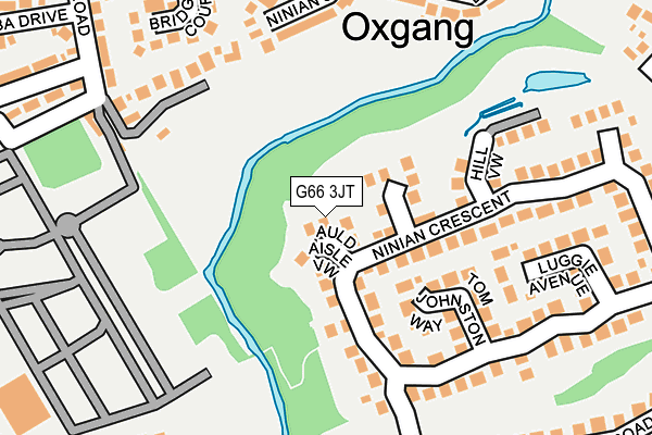 G66 3JT map - OS OpenMap – Local (Ordnance Survey) G66 3JT map - OS OpenMap – Local (Ordnance Survey)