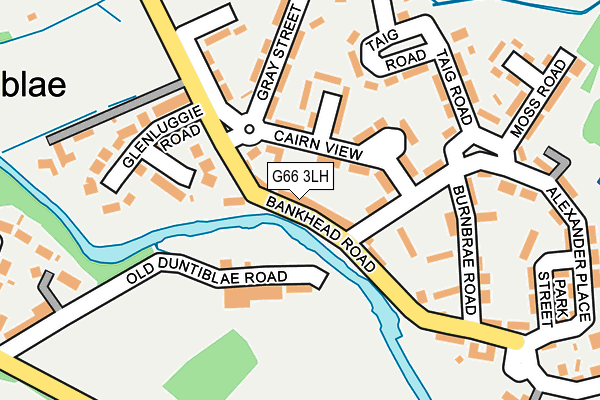 G66 3LH map - OS OpenMap – Local (Ordnance Survey) G66 3LH map - OS OpenMap – Local (Ordnance Survey)