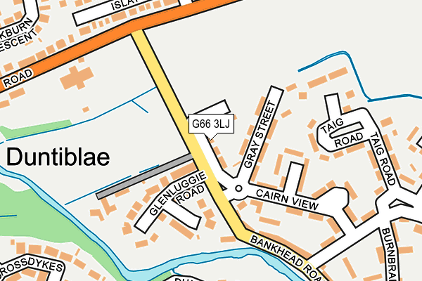 G66 3LJ map - OS OpenMap – Local (Ordnance Survey) G66 3LJ map - OS OpenMap – Local (Ordnance Survey)