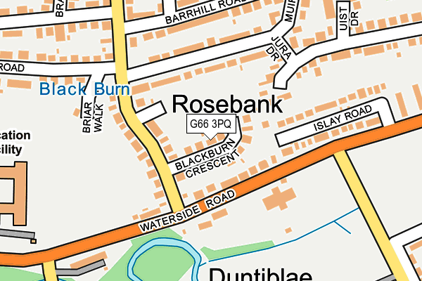 G66 3PQ map - OS OpenMap – Local (Ordnance Survey) G66 3PQ map - OS OpenMap – Local (Ordnance Survey)