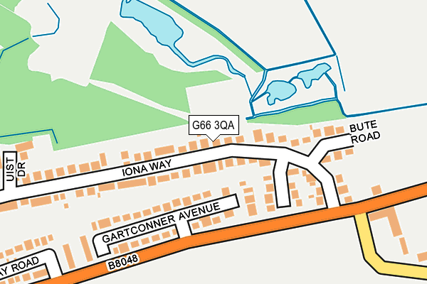 G66 3QA map - OS OpenMap – Local (Ordnance Survey) G66 3QA map - OS OpenMap – Local (Ordnance Survey)