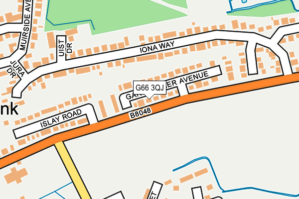 G66 3QJ map - OS OpenMap – Local (Ordnance Survey) G66 3QJ map - OS OpenMap – Local (Ordnance Survey)