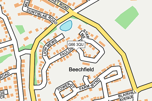 G66 3QU map - OS OpenMap – Local (Ordnance Survey) G66 3QU map - OS OpenMap – Local (Ordnance Survey)