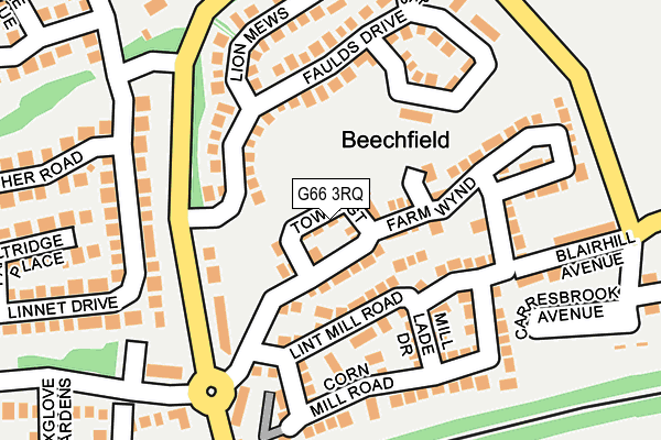 G66 3RQ map - OS OpenMap – Local (Ordnance Survey) G66 3RQ map - OS OpenMap – Local (Ordnance Survey)