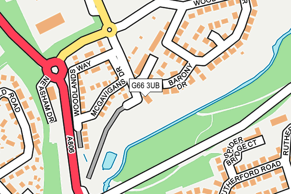 G66 3UB map - OS OpenMap – Local (Ordnance Survey) G66 3UB map - OS OpenMap – Local (Ordnance Survey)
