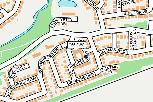 G66 3WG map - OS OpenMap – Local (Ordnance Survey) G66 3WG map - OS OpenMap – Local (Ordnance Survey)