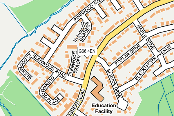G66 4EN map - OS OpenMap – Local (Ordnance Survey) G66 4EN map - OS OpenMap – Local (Ordnance Survey)
