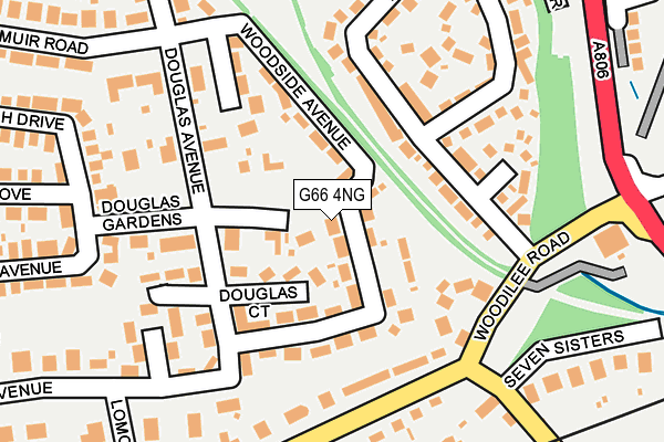 G66 4NG map - OS OpenMap – Local (Ordnance Survey) G66 4NG map - OS OpenMap – Local (Ordnance Survey)