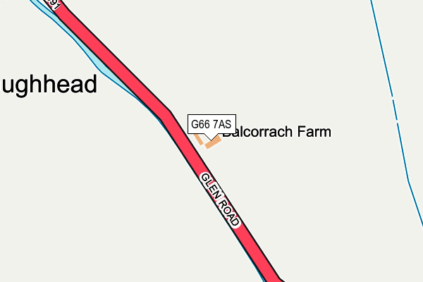 G66 7AS map - OS OpenMap – Local (Ordnance Survey) G66 7AS map - OS OpenMap – Local (Ordnance Survey)