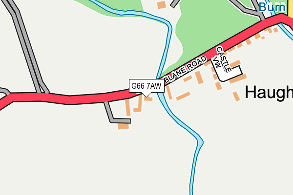 G66 7AW map - OS OpenMap – Local (Ordnance Survey) G66 7AW map - OS OpenMap – Local (Ordnance Survey)