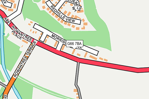 G66 7BA map - OS OpenMap – Local (Ordnance Survey) G66 7BA map - OS OpenMap – Local (Ordnance Survey)