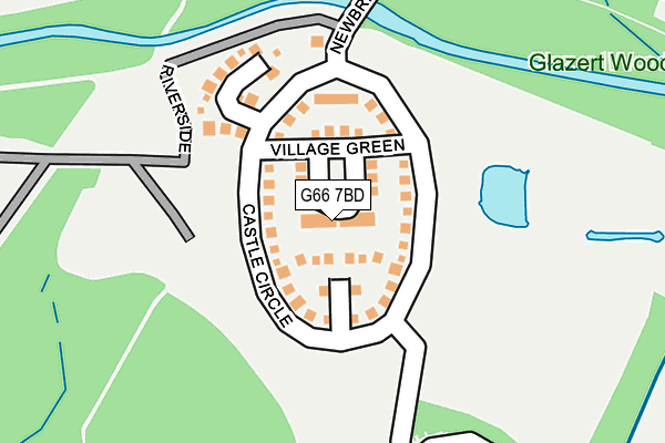 G66 7BD map - OS OpenMap – Local (Ordnance Survey) G66 7BD map - OS OpenMap – Local (Ordnance Survey)