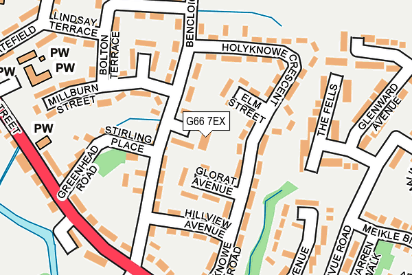 G66 7EX map - OS OpenMap – Local (Ordnance Survey) G66 7EX map - OS OpenMap – Local (Ordnance Survey)