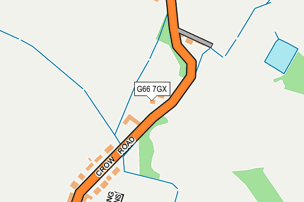 G66 7GX map - OS OpenMap – Local (Ordnance Survey) G66 7GX map - OS OpenMap – Local (Ordnance Survey)