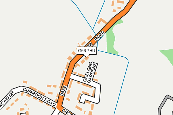 G66 7HU map - OS OpenMap – Local (Ordnance Survey) G66 7HU map - OS OpenMap – Local (Ordnance Survey)