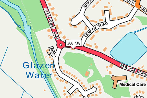 G66 7JG map - OS OpenMap – Local (Ordnance Survey) G66 7JG map - OS OpenMap – Local (Ordnance Survey)