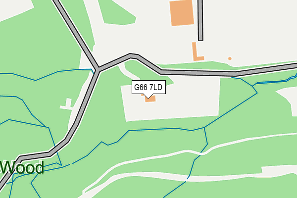 G66 7LD map - OS OpenMap – Local (Ordnance Survey) G66 7LD map - OS OpenMap – Local (Ordnance Survey)