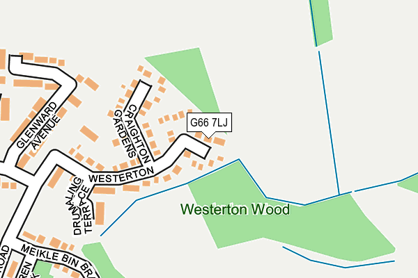 G66 7LJ map - OS OpenMap – Local (Ordnance Survey) G66 7LJ map - OS OpenMap – Local (Ordnance Survey)