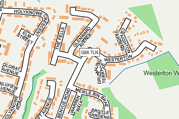 G66 7LN map - OS OpenMap – Local (Ordnance Survey) G66 7LN map - OS OpenMap – Local (Ordnance Survey)