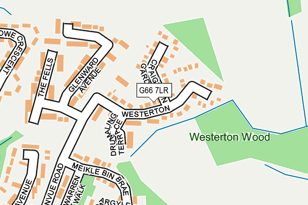 G66 7LR map - OS OpenMap – Local (Ordnance Survey) G66 7LR map - OS OpenMap – Local (Ordnance Survey)