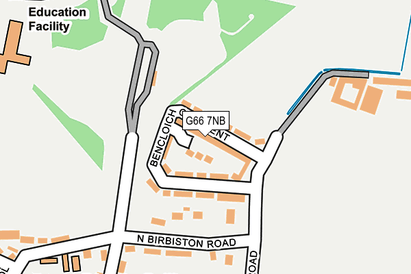 G66 7NB map - OS OpenMap – Local (Ordnance Survey) G66 7NB map - OS OpenMap – Local (Ordnance Survey)