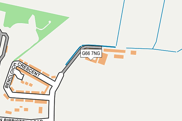 G66 7NG map - OS OpenMap – Local (Ordnance Survey) G66 7NG map - OS OpenMap – Local (Ordnance Survey)