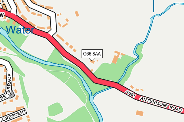 G66 8AA map - OS OpenMap – Local (Ordnance Survey) G66 8AA map - OS OpenMap – Local (Ordnance Survey)